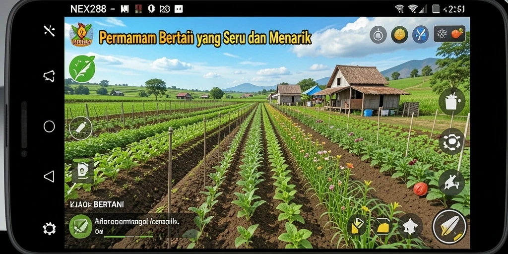 Tampilan antarmuka NEX288 yang menarik dan intuitif.