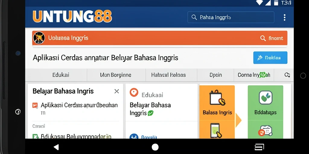 Tampilan antarmuka UNTUNG88 yang intuitif dan mudah digunakan.