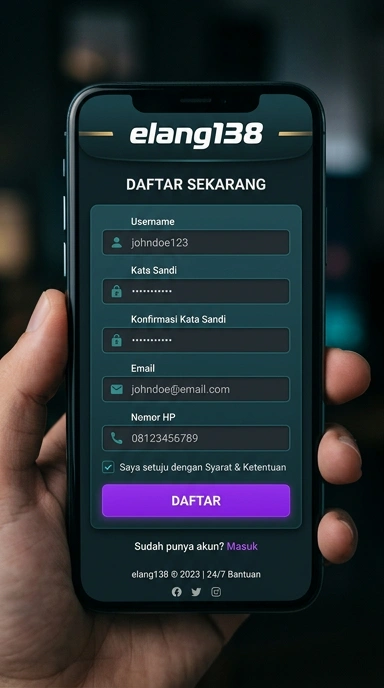 Buat Akun Baru di elang138 dengan Mudah